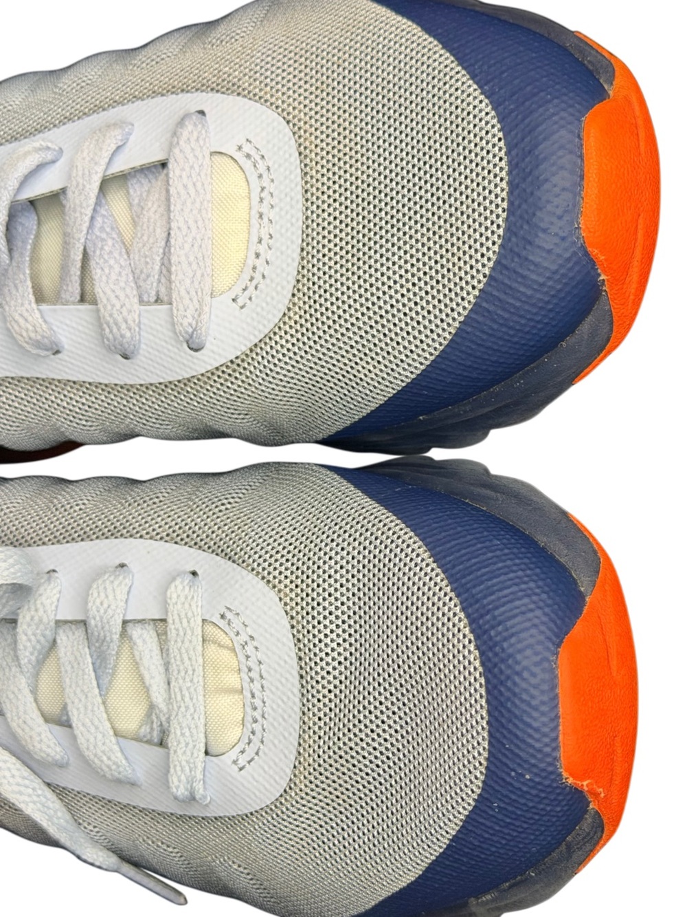 Nike Lightweight Mesh Running Sneakers in Sky Blue with Orange and Navy  Accents - Picture 8 of 9